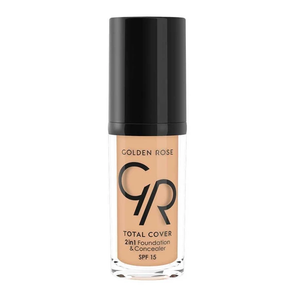 Golden Rose Total Cover 2 In1 Fondeten Concealer No.12 DELİST ürün görseli 1