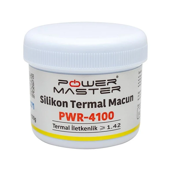 Powermaster PWR-4100 Beyaz Termal Macun 100 Gram 1.42W/M-K ürün görseli 1