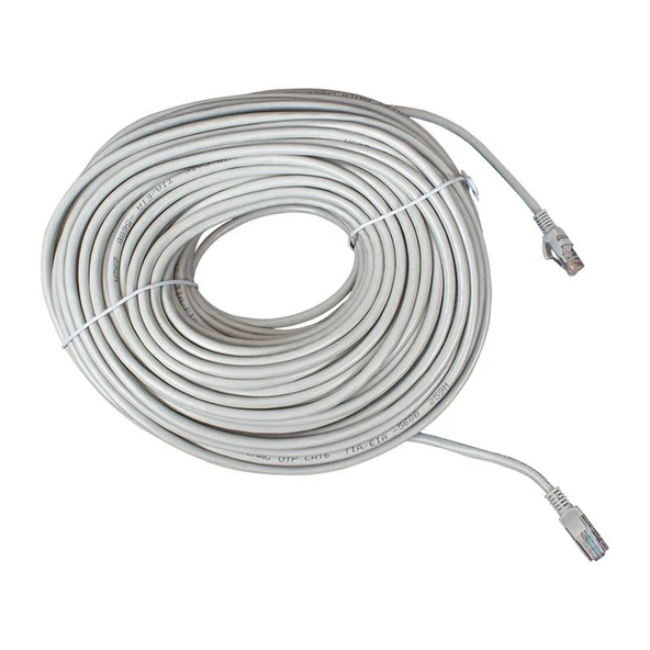 Powermaster PM-19489 Cat6 50 Metre RJ45 Patch Network Ethernet İnternet Kablosu ürün görseli 1