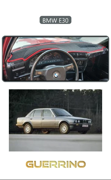 BMW E30TORPİDO KORUMA KILIFI GRİ KENAR ürün görseli 1
