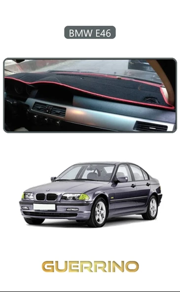 BMW E46TORPİDO KORUMA KILIFI GRİ KENAR ürün görseli 1