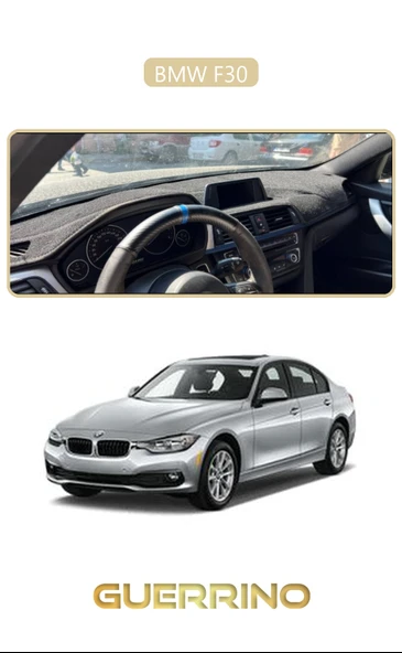 BMW F30TORPİDO KORUMA KILIFI BEJ KENAR ürün görseli 1