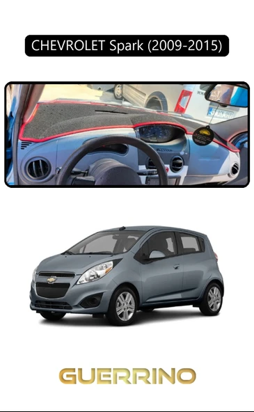 CHEVROLET Spark (2009-2015), Ravon R2,TORPİDO KORUMA KILIFI SİYAH KENAR ürün görseli 1