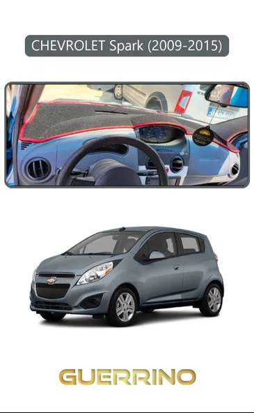 CHEVROLET Spark (2009-2015), Ravon R2,TORPİDO KORUMA KILIFI GRİ KENAR ürün görseli 1