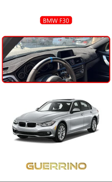 BMW F30TORPİDO KORUMA KILIFI KIRMIZI KENAR ürün görseli 1