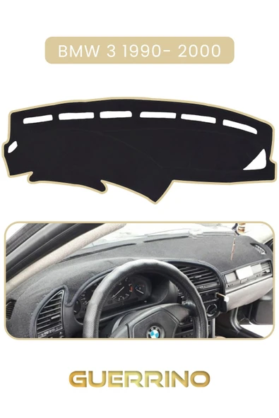 BMW 3 1990-2000TORPİDO KORUMA KILIFI BEJ KENAR ürün görseli 1
