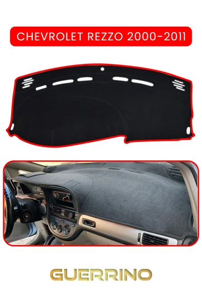 CHEVROLET Rezzo (2000-2011)TORPİDO KORUMA KILIFI KIRMIZI KENAR ürün görseli 1