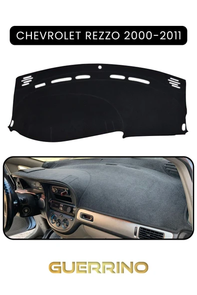 CHEVROLET Rezzo (2000-2011)TORPİDO KORUMA KILIFI SİYAH KENAR ürün görseli 1