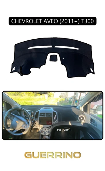 CHEVROLET AVEO 2011+ T300TORPİDO KORUMA KILIFI SİYAH KENAR ürün görseli 1