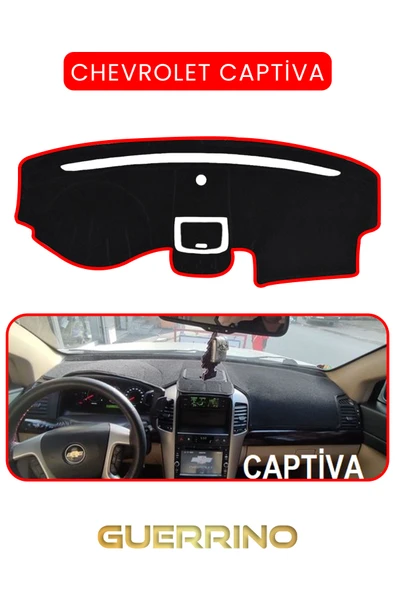 CHEVROLET CAPTİVATORPİDO KORUMA KILIFI KIRMIZI KENAR ürün görseli 1