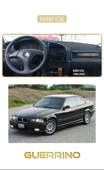 BMW E36TORPİDO KORUMA KILIFI BEJ KENAR ürün görseli 1
