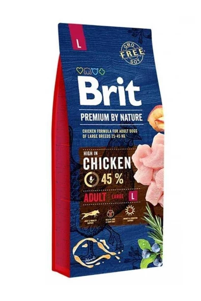 Premium By Nature Adult L Büyük Irk Tavuklu Yetişkin Köpek Maması 15 Kg ürün görseli 1