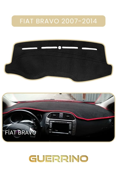 FIAT Bravo 2007-2014 Modellerine UygunTORPİDO KORUMA KILIFI BEJ KENAR ürün görseli 1