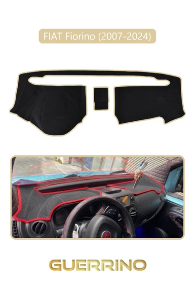 FIAT Fiorino 2007-2020   Modellerine Uygun   eski TORPİDO KORUMA KILIFI BEJ KENAR ürün görseli 1
