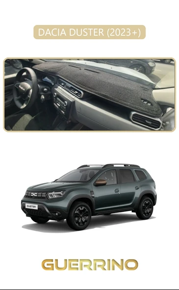 DACIA DUSTER 2023+TORPİDO KORUMA KILIFI BEJ KENAR ürün görseli 1