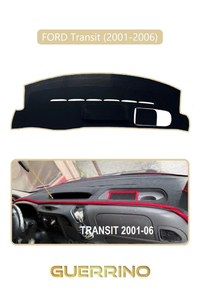 FORD Transit (2001-2006)TORPİDO KORUMA KILIFI BEJ KENAR ürün görseli 1