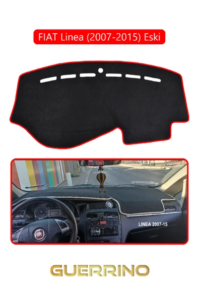 FIAT Linea  2007-2015 Modellerine Uygun ESKİTORPİDO KORUMA KILIFI KIRMIZI KENAR ürün görseli 1