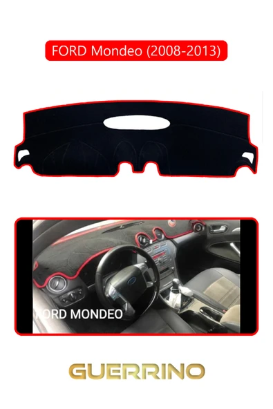 FORD Mondeo (2008-2013)TORPİDO KORUMA KILIFI KIRMIZI KENAR ürün görseli 1