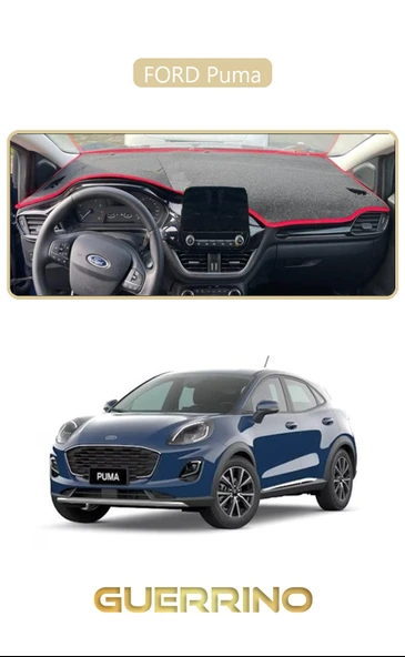 FORD PumaTORPİDO KORUMA KILIFI BEJ KENAR ürün görseli 1