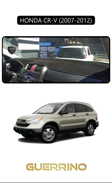 HONDA CR-V 2007-2012TORPİDO KORUMA KILIFI SİYAH KENAR ürün görseli 1
