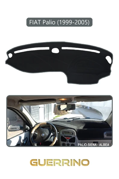 FIAT Palio 1999-2005 Modellerine Uygun eskiTORPİDO KORUMA KILIFI GRİ KENAR ürün görseli 1