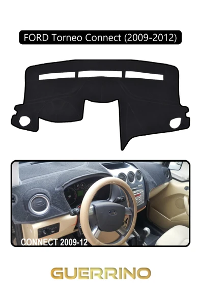 FORD Torneo Connect (2009-2012)TORPİDO KORUMA KILIFI SİYAH KENAR ürün görseli 1