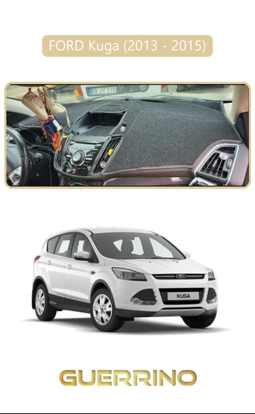 FORD Kuga (2013 - 2015)TORPİDO KORUMA KILIFI BEJ KENAR ürün görseli 1