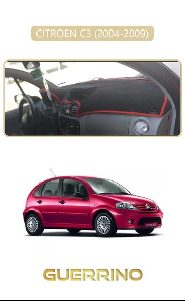 CITROEN C3 2004-2009TORPİDO KORUMA KILIFI BEJ KENAR ürün görseli 1