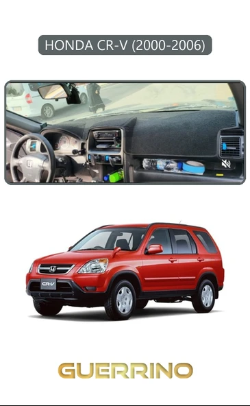HONDA CR-V 2000-2006TORPİDO KORUMA KILIFI GRİ KENAR ürün görseli 1