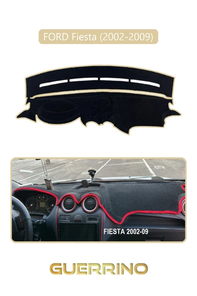 FORD Fiesta (2002-2009)TORPİDO KORUMA KILIFI BEJ KENAR ürün görseli 1