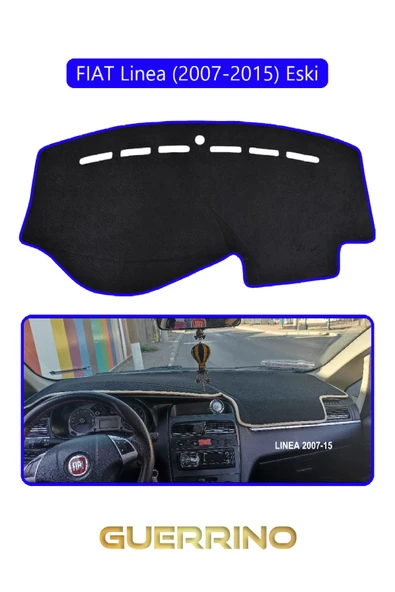 FIAT Linea  2007-2015 Modellerine Uygun ESKİTORPİDO KORUMA KILIFI MAVİ KENAR ürün görseli 1