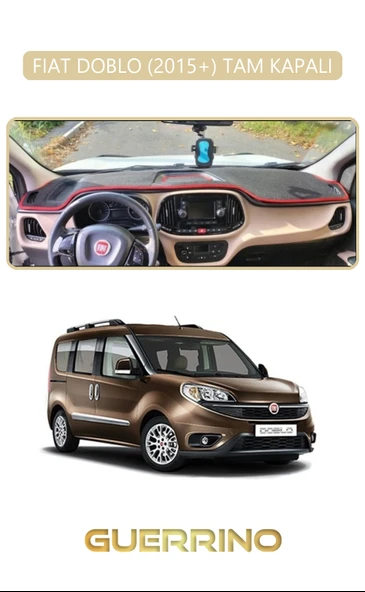 FIAT DOBLO 2015+ TAM KAPALITORPİDO KORUMA KILIFI BEJ KENAR ürün görseli 1