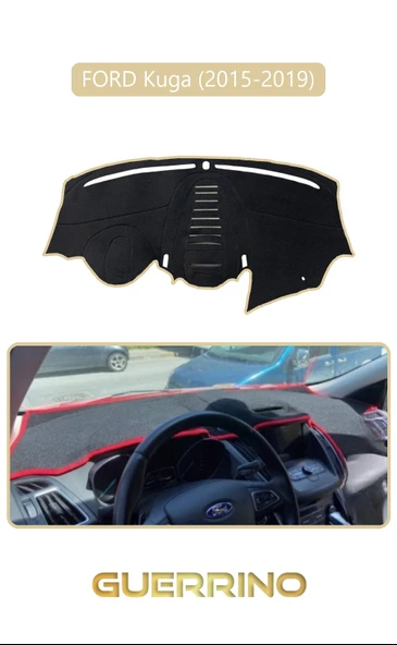 FORD Kuga (2015-2019)TORPİDO KORUMA KILIFI BEJ KENAR ürün görseli 1