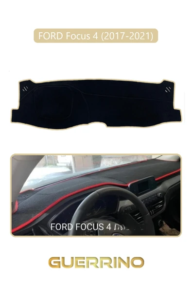 FORD Focus 4 (2017-2021)TORPİDO KORUMA KILIFI BEJ KENAR ürün görseli 1