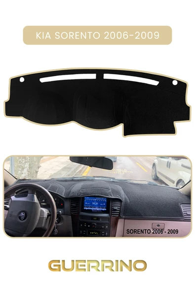 KİA SORENTO 2006-2009TORPİDO KORUMA KILIFI BEJ KENAR ürün görseli 1