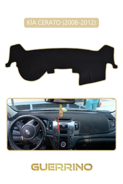 KİA CERATO 2008-2012TORPİDO KORUMA KILIFI BEJ KENAR ürün görseli 1