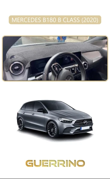 MERCEDES B180 B CLASS 2020TORPİDO KORUMA KILIFI BEJ KENAR ürün görseli 1