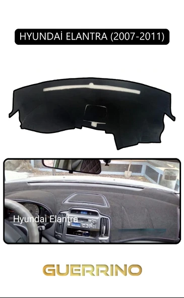 HYUNDAİ ELANTRA 2007-2011TORPİDO KORUMA KILIFI SİYAH KENAR ürün görseli 1