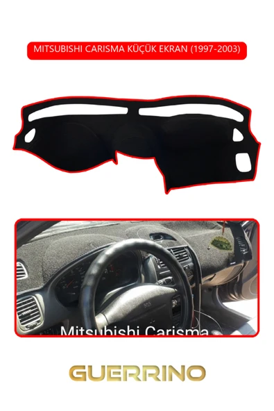 MITSUBISHI CARISMA KÜÇÜK EKRAN 1997-2003TORPİDO KORUMA KILIFI KIRMIZI KENAR ürün görseli 1