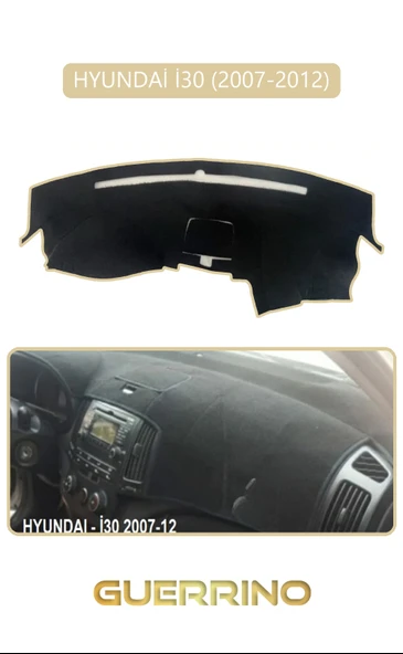 HYUNDAİ İ30 2007-2012TORPİDO KORUMA KILIFI BEJ KENAR ürün görseli 1