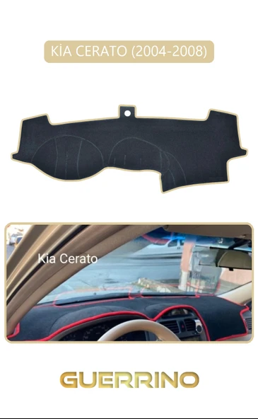 KİA CERATO 2004-2008TORPİDO KORUMA KILIFI BEJ KENAR ürün görseli 1