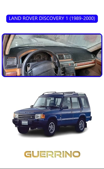 LAND ROVER DİSCOVERY 1 1989-2000TORPİDO KORUMA KILIFI MAVİ KENAR ürün görseli 1