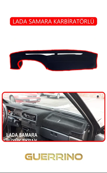 LADA SAMARA KARBİRATÖRLÜTORPİDO KORUMA KILIFI KIRMIZI KENAR ürün görseli 1