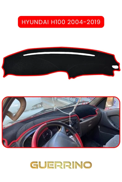 HYUNDAİ H100 2004-2019TORPİDO KORUMA KILIFI KIRMIZI KENAR ürün görseli 1