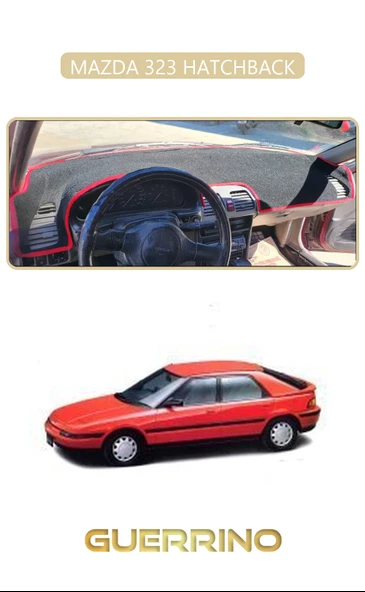 MAZDA 323 HATCHBACKTORPİDO KORUMA KILIFI BEJ KENAR ürün görseli 1