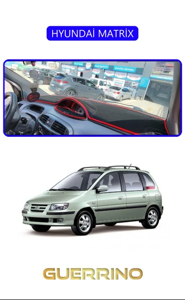 HYUNDAİ MATRİXTORPİDO KORUMA KILIFI MAVİ KENAR ürün görseli 1