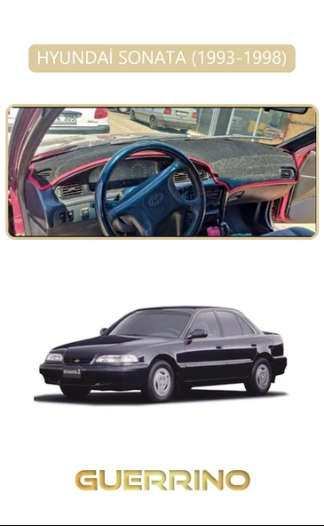 HYUNDAİ SONATA 1993-1998TORPİDO KORUMA KILIFI BEJ KENAR ürün görseli 1