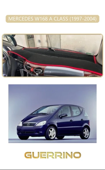 MERCEDES W168 A CLASS 1997-2004TORPİDO KORUMA KILIFI BEJ KENAR ürün görseli 1