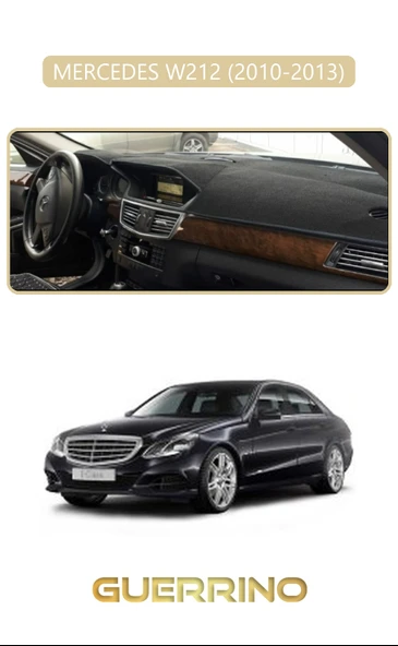 MERCEDES W212 2010-2013TORPİDO KORUMA KILIFI BEJ KENAR ürün görseli 1