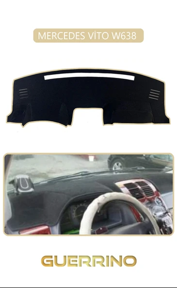 MERCEDES VİTO W638 TORPİDO KORUMA KILIFI BEJ KENAR ürün görseli 1